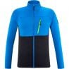 Micro Fleece för herrar Millet Trilogy Lightgrid (Svart/Skyblå)