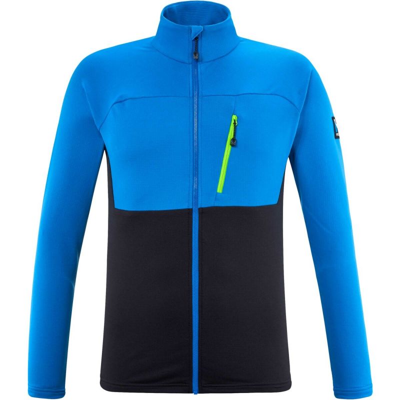 Micro Fleece Millet Trilogy Lightgrid (Black Sky Blue) Man