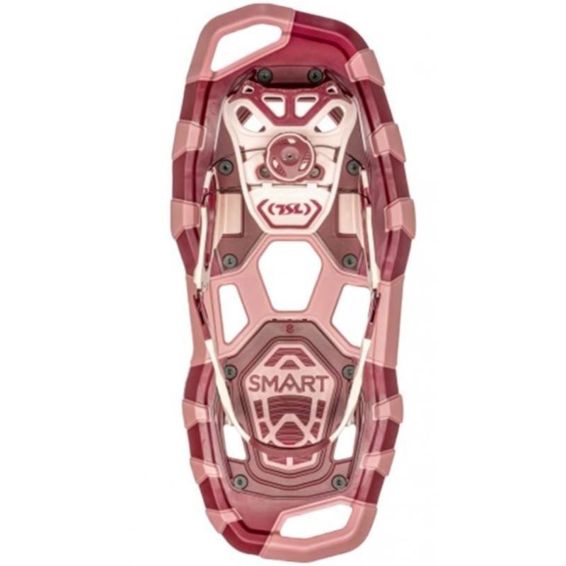 TSL Smart S snowshoe pack (berry) + poles