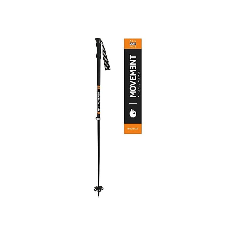 Bastones de esquí Movement X-plore 2 (negro/naranja)