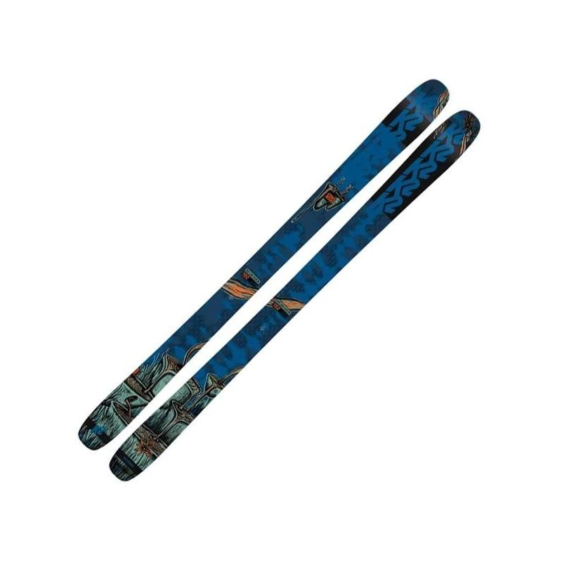 Pack skis 2 RECKONER 102 (2024) + fixation - homme