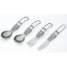 Besteck Esbit Löffel/Gabel Titanium Klappbar (Fsp18-ti)
