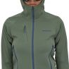 Turskidåkningsjacka för damer Patagonia W's Upstride Jkt (Hemlock Green)