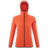 Softshell-jakke til kvinder Millet Trilogy Cordura Hoody W (Coral chrome)
