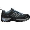 Women's hiking boots CMP RIGEL LOW WP (Graffite/Azzurro)