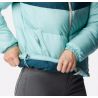 Chaqueta para mujer Columbia Puffect Color Block (Aqua Haze / Night Wave / Dark Stone)
