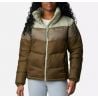 Chaqueta para mujer Columbia Puffect Color Block (Verde Oliva / Verde Piedra / Safari)