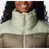 Damesjas Columbia Puffect Color Block (Olijfgroen / Steengroen / Safari)