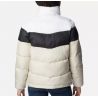 Columbia Puffect Color Block (Dark Stone / Black / White) jakke til kvinder