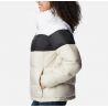 Damjacka - Columbia Puffect Color Block (Dark Stone / Black / White)