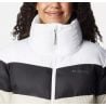 Damjacka - Columbia Puffect Color Block (Dark Stone / Black / White)