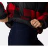 Leadbetter Point Sherpa-Black, Red Buff