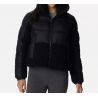 Hybriddunjakke til kvinder Columbia Leadbetter Point Sherpa (sort)