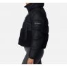 Women's hybrid down jacket Columbia Leadbetter Point Sherpa (Black)