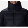Women's hybrid down jacket Columbia Leadbetter Point Sherpa (Black)