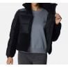 Naisten hybridi untuvatakki Columbia Leadbetter Point Sherpa (musta)