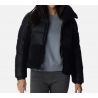 Piumino ibrido da donna Columbia Leadbetter Point Sherpa (nero)