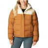 Doudoune en duvet COLUMBIA Bulo Point II (Camel Brown / Chalk Crinkle) Femme