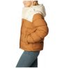 Doudoune en duvet COLUMBIA Bulo Point II (Camel Brown / Chalk Crinkle) Femme