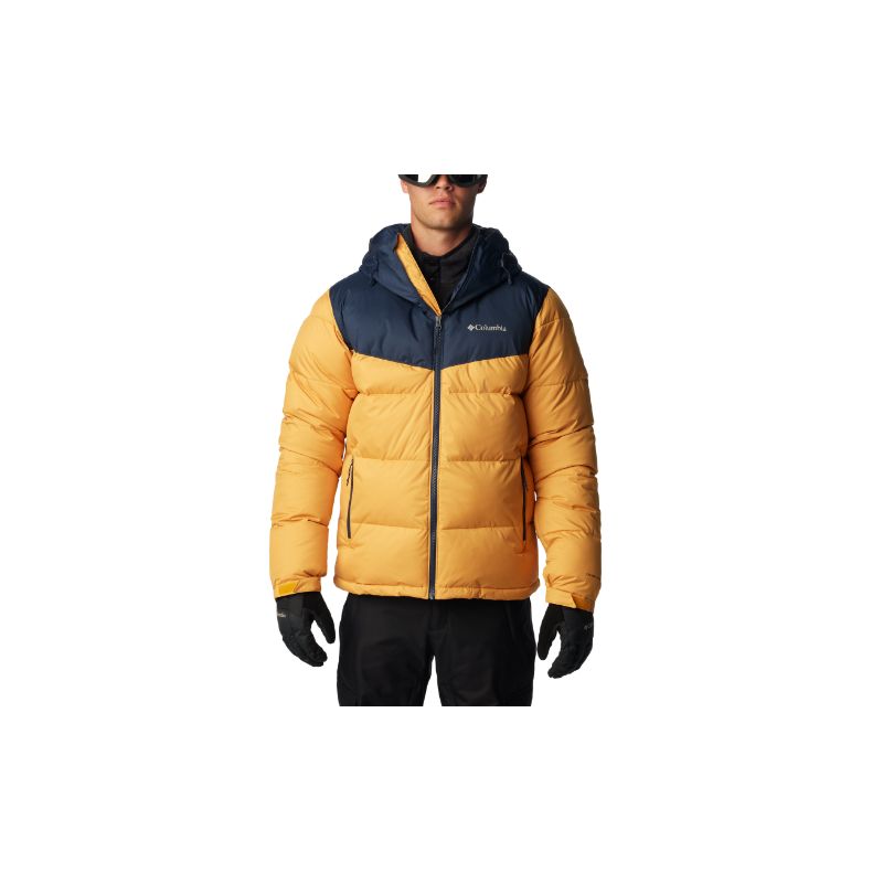 Skijakke til mænd Columbia Iceline Ridge (Raw Honey / Collegiate Navy)
