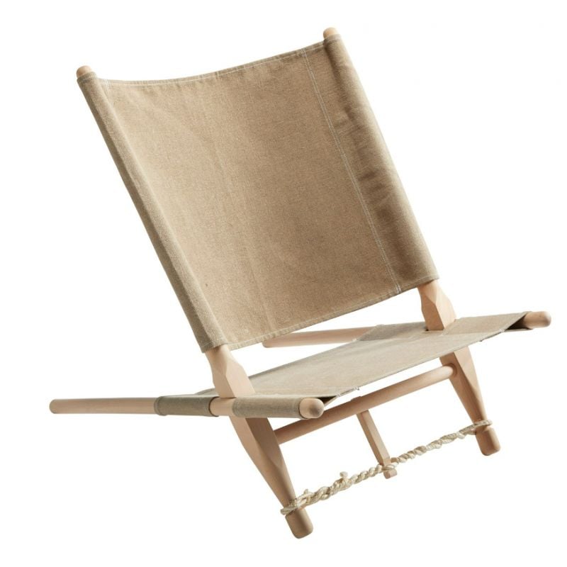 Sedia da giardino NORDISK Sedia in legno Moesgaard