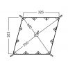 Kari 10 Diamond Technical Cotton Tarp, hiekkakuori NORDISK