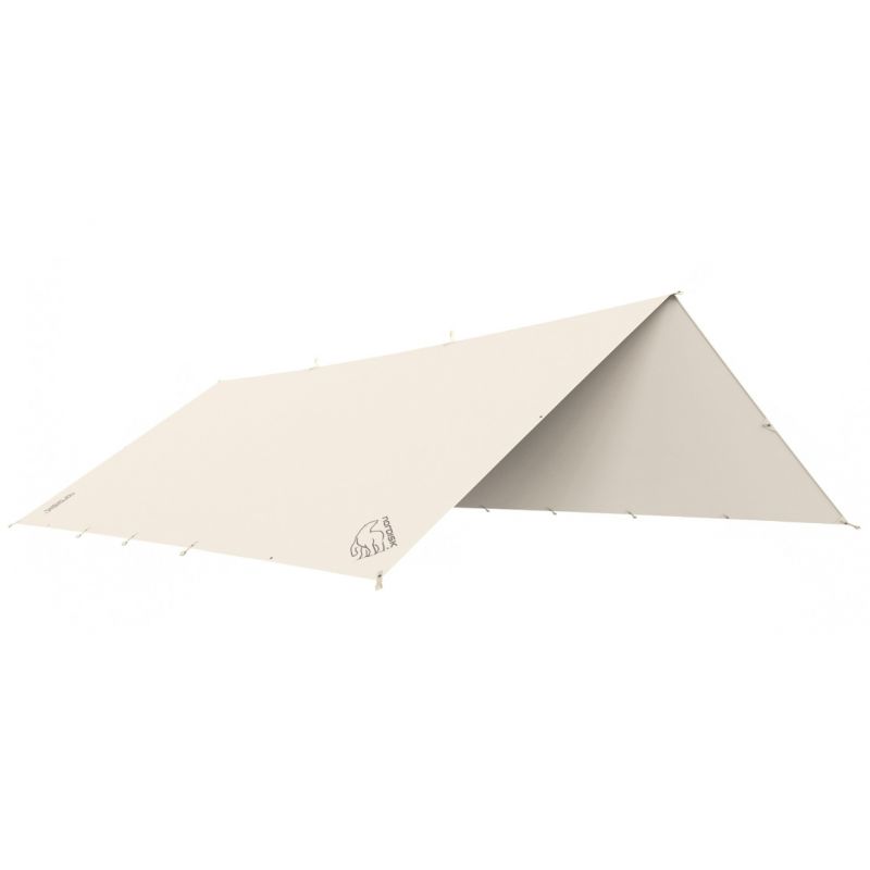Tarp en coton NORDISK Kari 20 Technical Cotton Tarp (Sandshell)