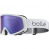 Skimasker Bollé BEDROCK PLUS (Wit Mat - Azure) Cat. 2