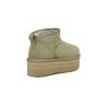 UGG W CLASSIC ULTRA MINI PLATTFORM (SKUGGAD KLÖVER)