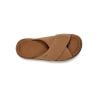 UGG W GOLDENSTAR CROSS SLIDE (kastanj)
