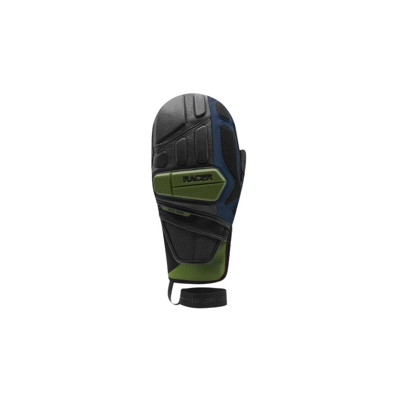 Ski-Fausthandschuhe Racer Racing Pro Mitt (Navy/Green)