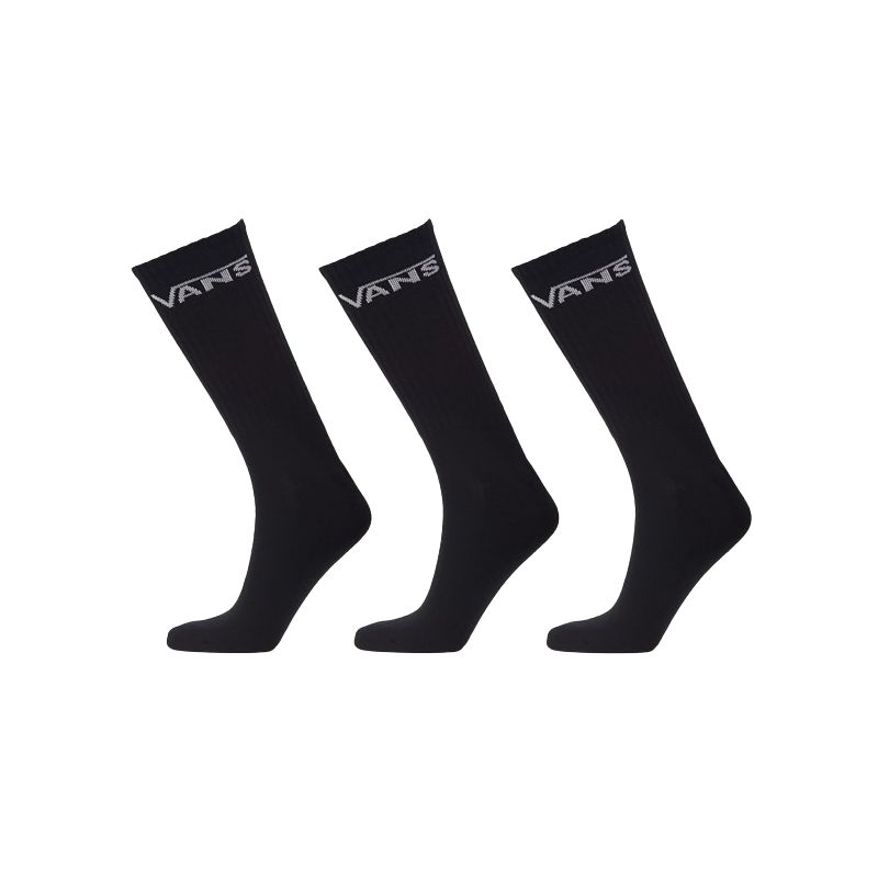 Confezione da 3 calzini Vans Classic Crew ROX (nero)