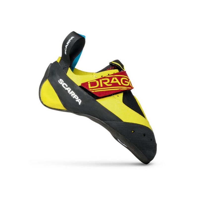 Scarpone da arrampicata Scarpa Drago Kid Giallo (Giallo) Bambini