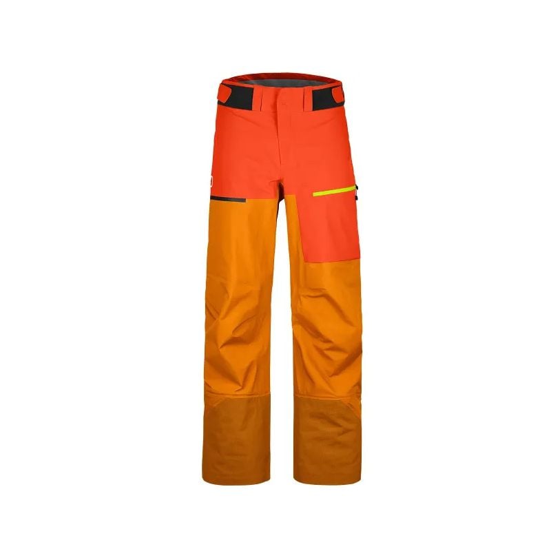 Hiihtohousut Ortovox 3L Ravine Shell Pants M (sly fox) miehet