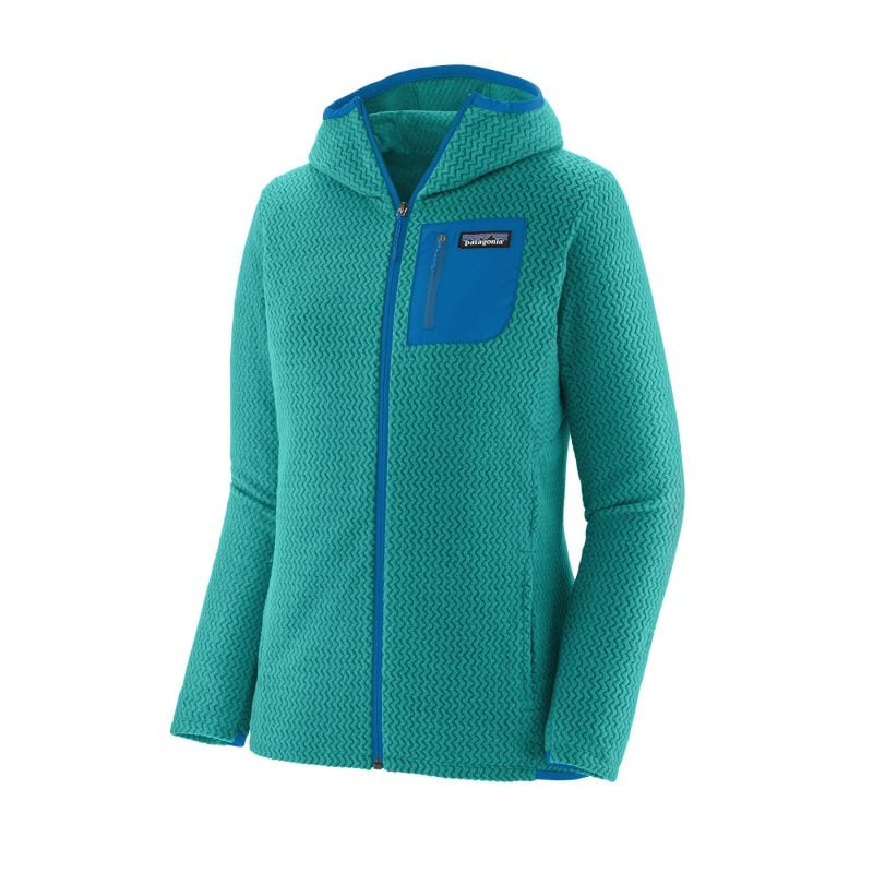 Fleece Patagonia R1 Air Full-zip Hoody (Subtidal Blue) Women