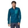 Men's Patagonia R1 Air Zip Neck (Lagom Blue) - Fleece