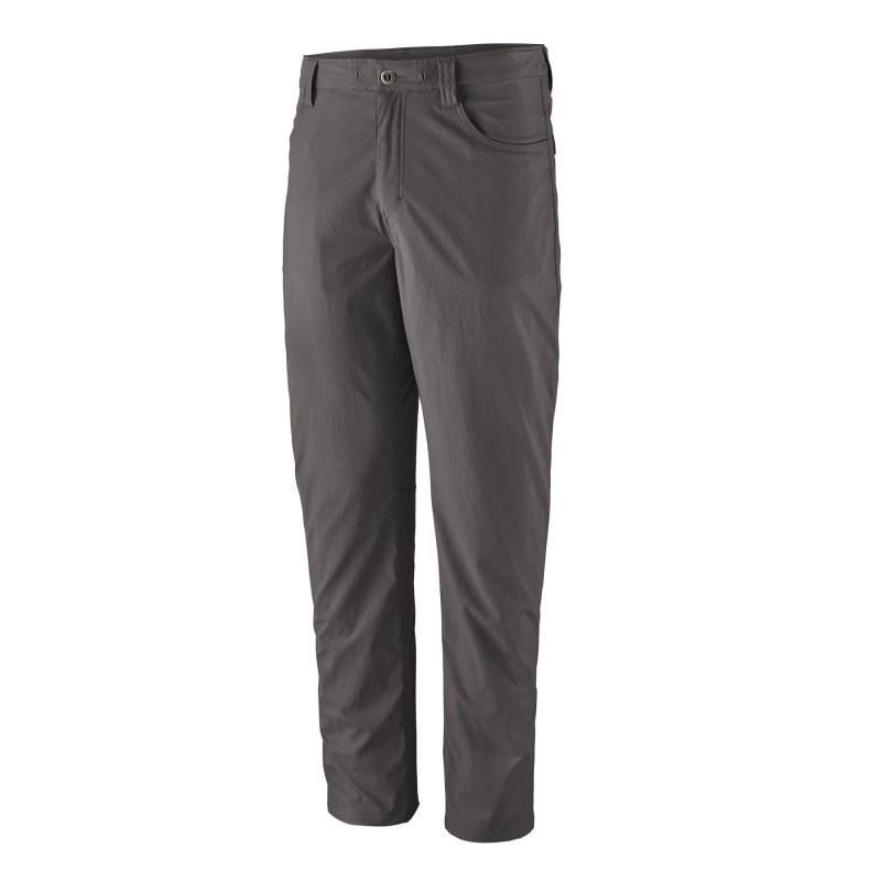 Pantalones de senderismo para hombre Patagonia M's Quandary Pants - Reg (Forge Grey)