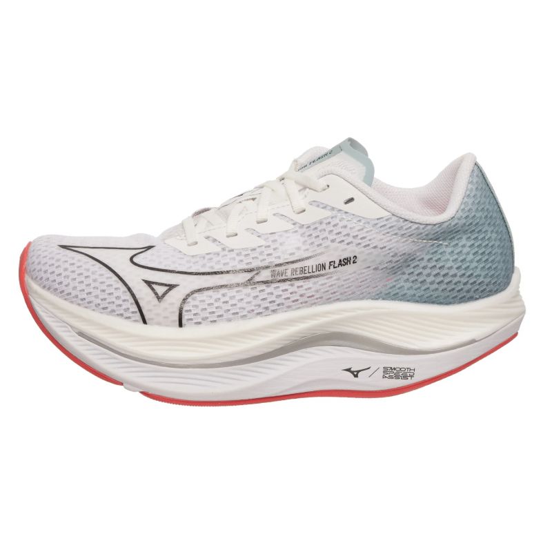 Scarpe da corsa Mizuno Scarpa Wave Rebellion Flash WOS (Bianco/Nero/Gray Mist) Donna