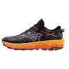 Terrengløpesko Mizuno Sko Wave Mujin 10 WOS (svart/hvit/varm korall) til kvinner