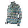 Patagonia W's Houdini Stash 1/2 Zip P/O (High Hopes Geo: Salamander Green)