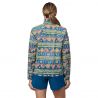 Patagonia W's Houdini Stash 1/2 Zip P/O (High Hopes Geo: Salamander Green)