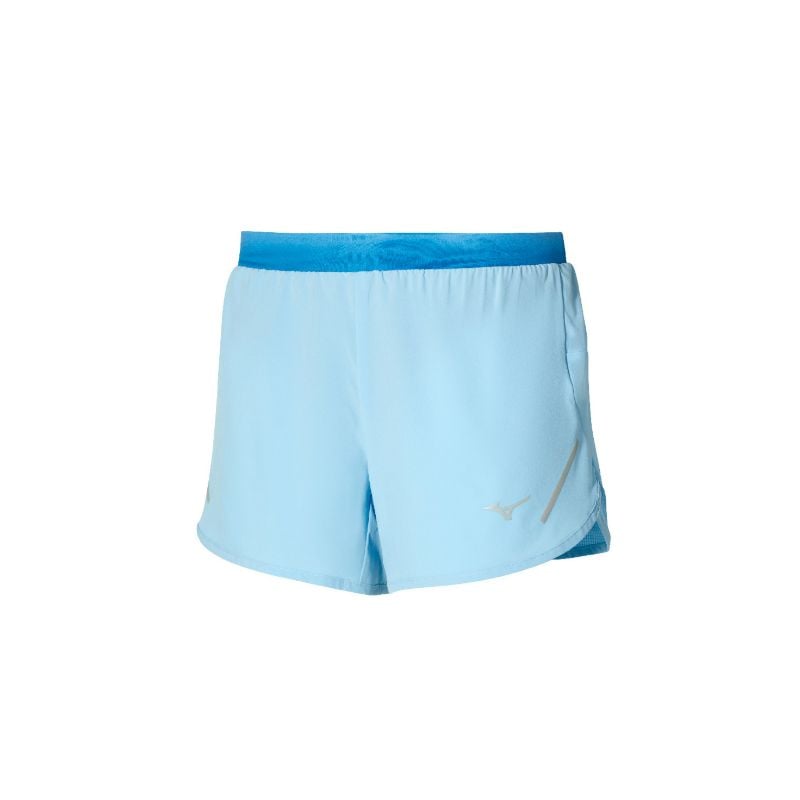 Dames hardloopshort Mizuno Premium Aero 4' Short WOS (Cerulean)