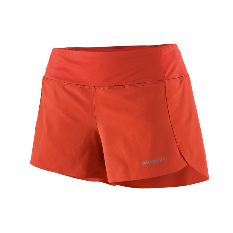 Løypeshorts for kvinner Patagonia Strider Pro - 3 12 in (Pimento Red)