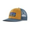 Casquette PATAGONIA P-6 Logo Trucker Hat (Pufferfish Gold)