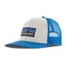 Cap Patagonia P-6 Logo Trucker Hat (bianco/blu nave)