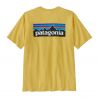 T-shirt Patagonia P-6 Logo Responsabili-Tee (Milled Yellow) Uomo