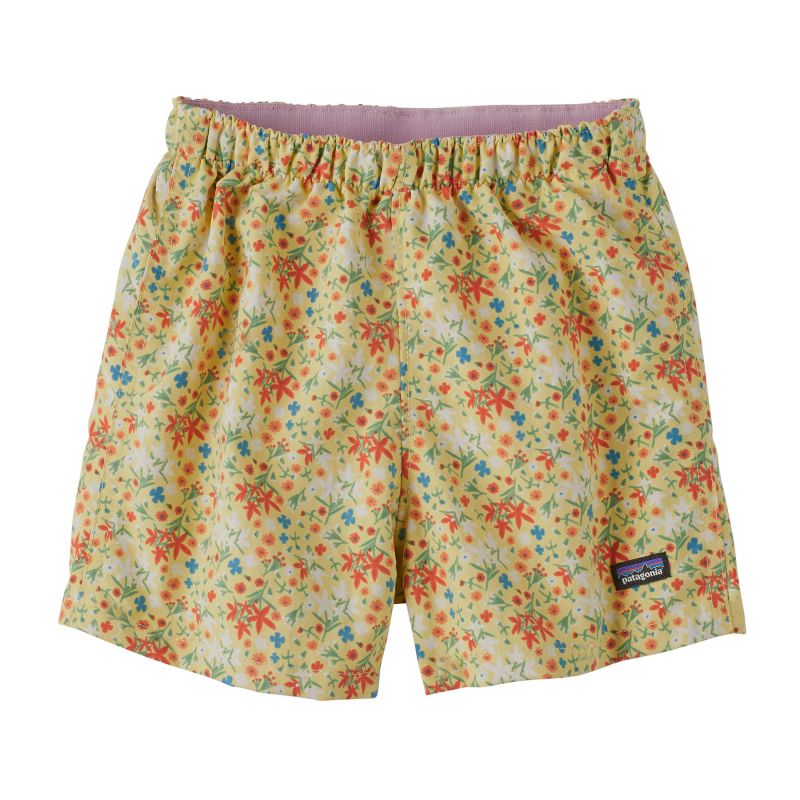 Shortsit Patagonia Baby Baggies Shortsit (Little Isla: Milled Yellow) lapsi