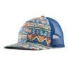 Patagonia K's Trucker Hat (High Hopes Geo: Salamander Green) lapsi