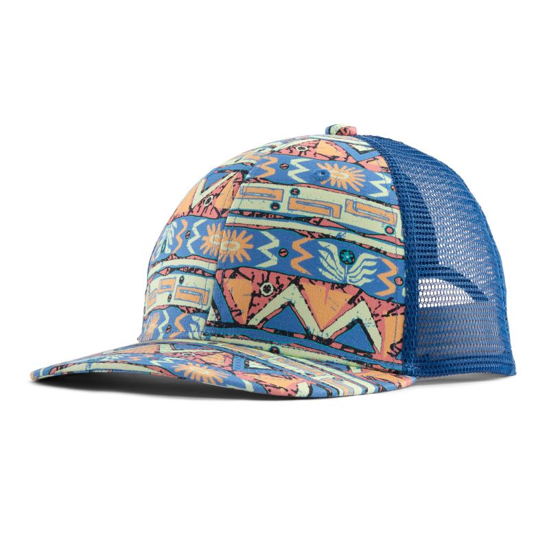 Patagonia K's Trucker Hat (High Hopes Geo: Salamander Green) lapsi