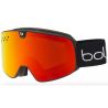 Masque de ski BOLLE NEVADA NEO (Black Matte - Sunrise Cat 2 & Light Vermillon Blue Cat 1)